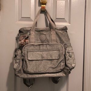 Kipling hang bag/backpack, convertible purse